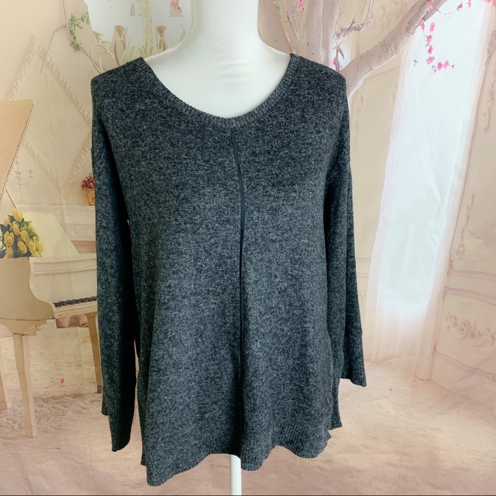 NEW Anthropologie Saturday Sunday Tie Back Sweater - Picture 4 of 10